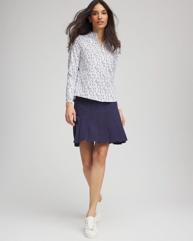 Zenergy UPF Rice Ruffle Top - image 2